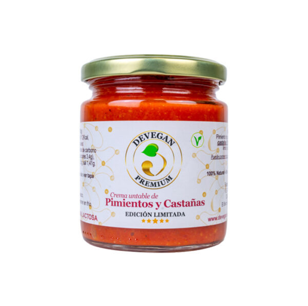 Crema de Pimiento y Castañas