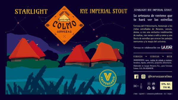 Cerveza Colmo Starlight - Imagen 2