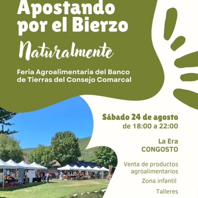Os esperamos hoy por la tarde en la última feria del @bancodetierraselbierzo en Congosto. #miel #vino #vermouth #castañas #tónica @ccbierzo